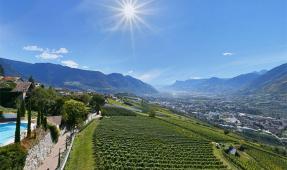 Hotel Rimmele - Dorf Tirol - Panorama mit Hochstativ